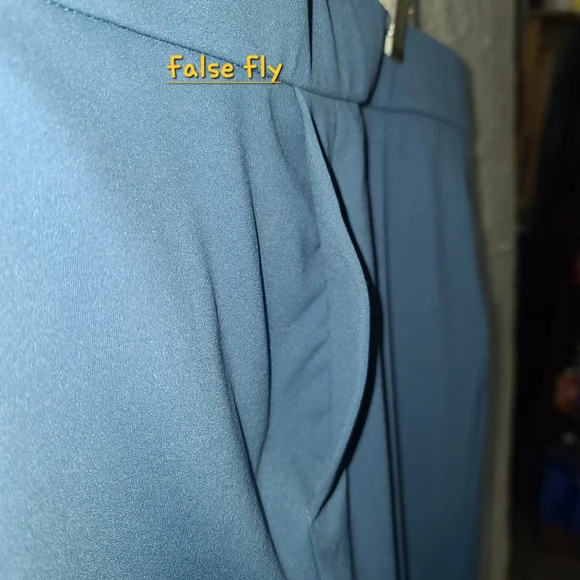 Bonobos Blue Joggers with Tapered Fit and Elastic Waistband - Picture 3 of 8